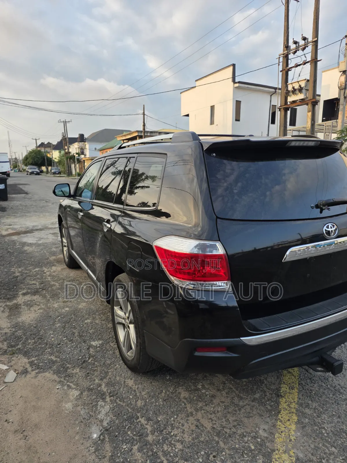 Toyota Highlander Limited 2012 Black