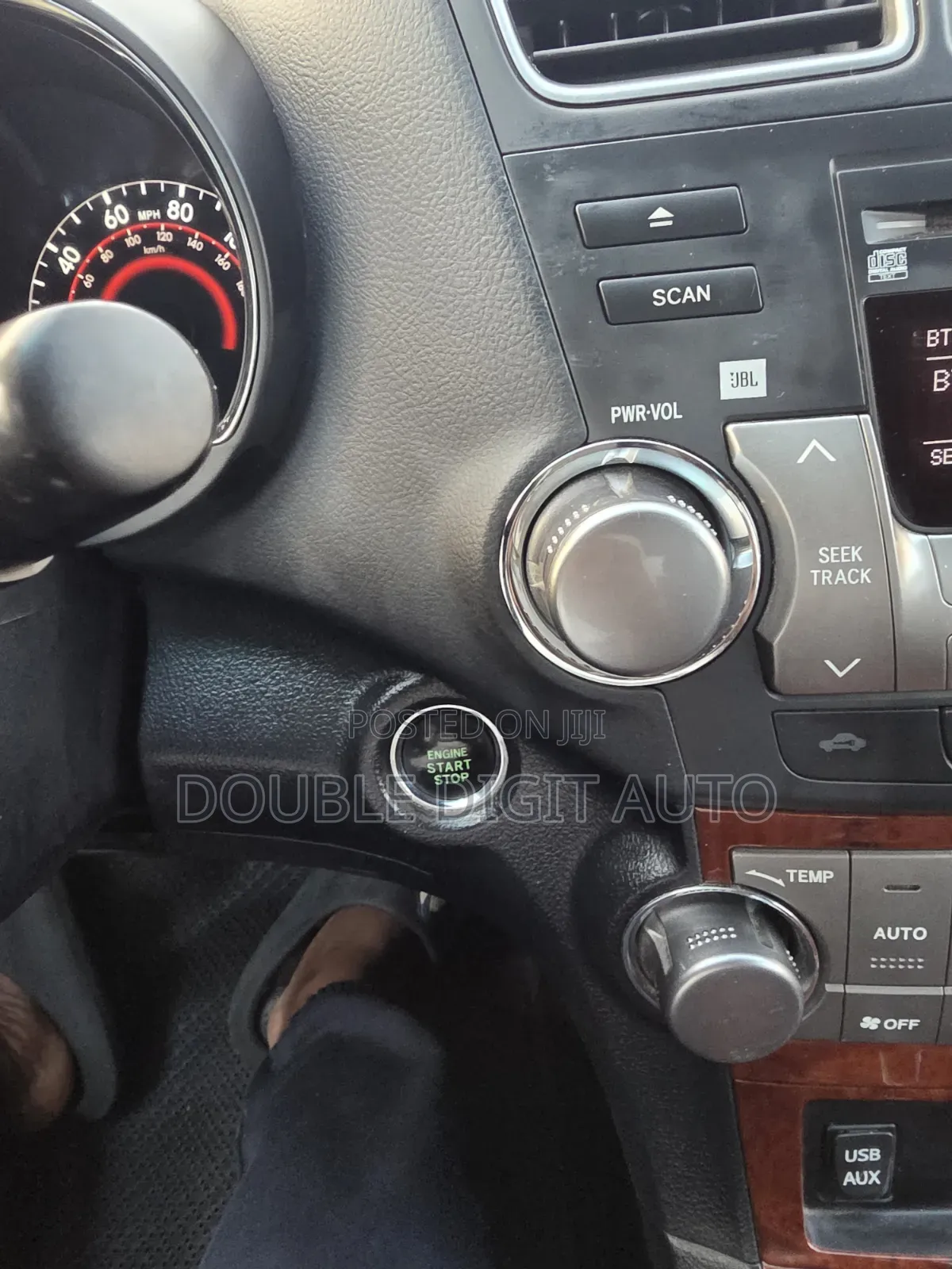 Toyota Highlander Limited 2012 Black