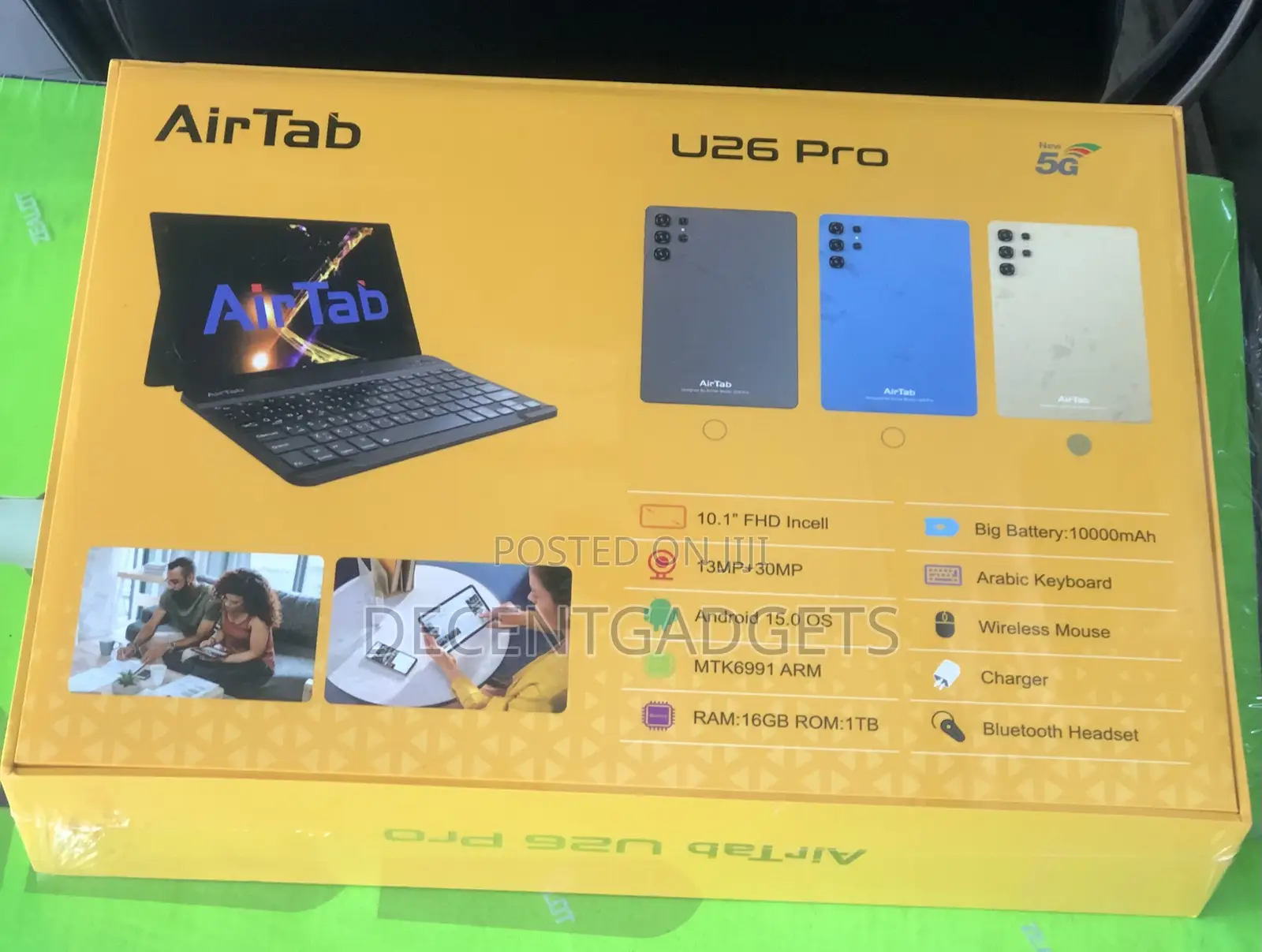 New AirTab U26 Pro 512 GB Blue