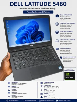 Laptop Dell Latitude 5480 8GB Intel Core i7 SSD 256GB