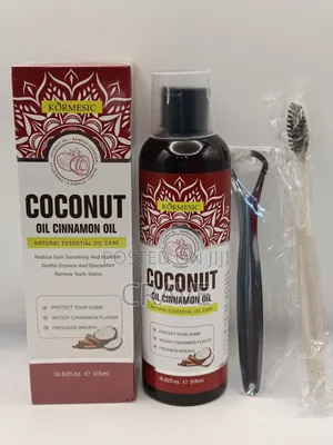 KORMESIC Coconut Cinnamon Oil Pulling Mouthwash 315ml