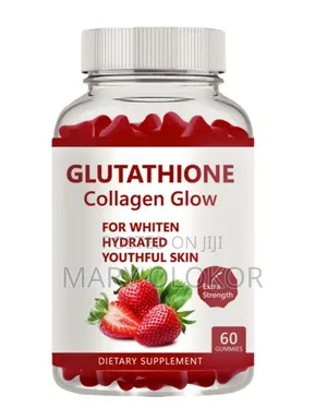 Glutathione Collagen Glow for Hydrated and Youthful Skin  60 Gummies