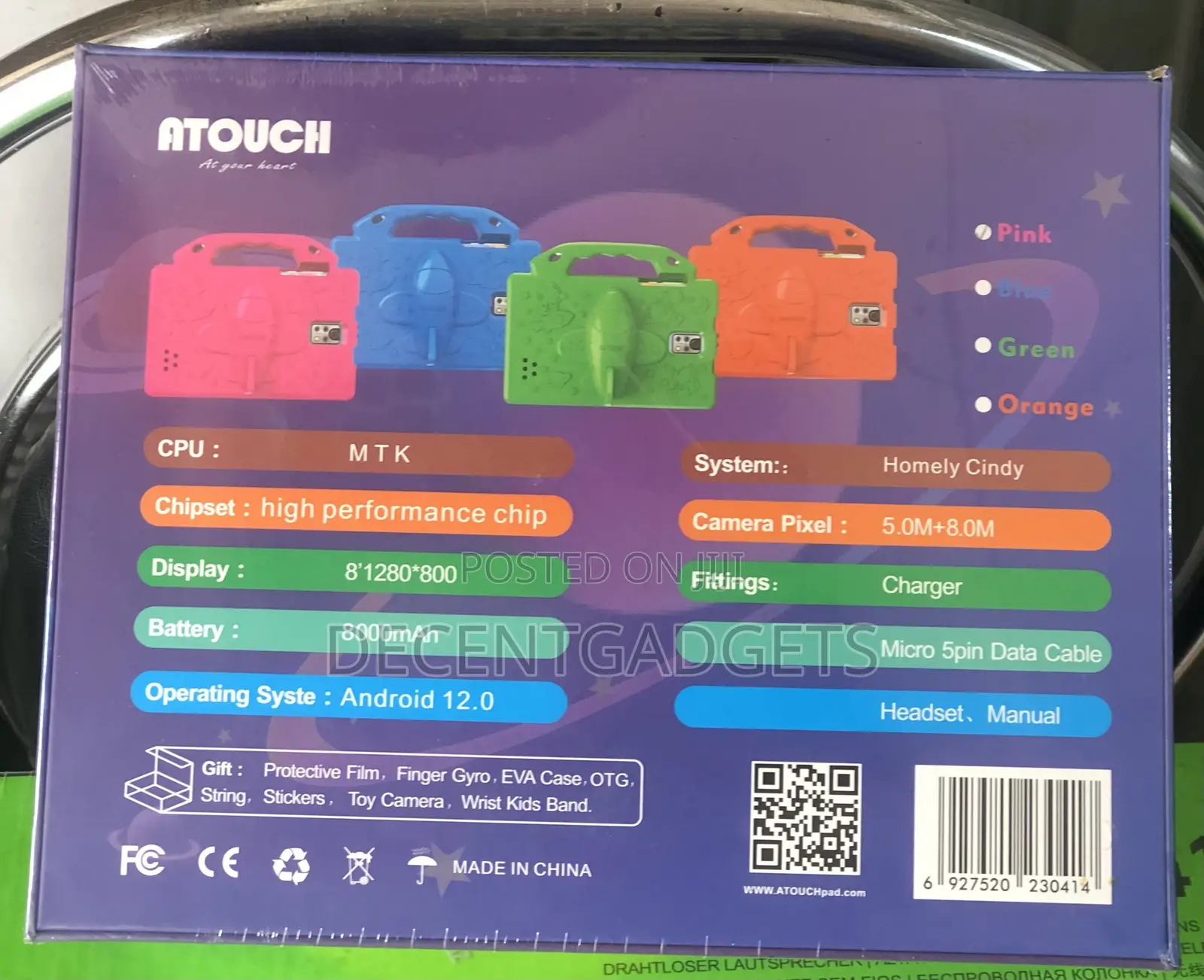 New Atouch KD54 256 GB