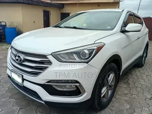 Hyundai Santa Fe 2017 White