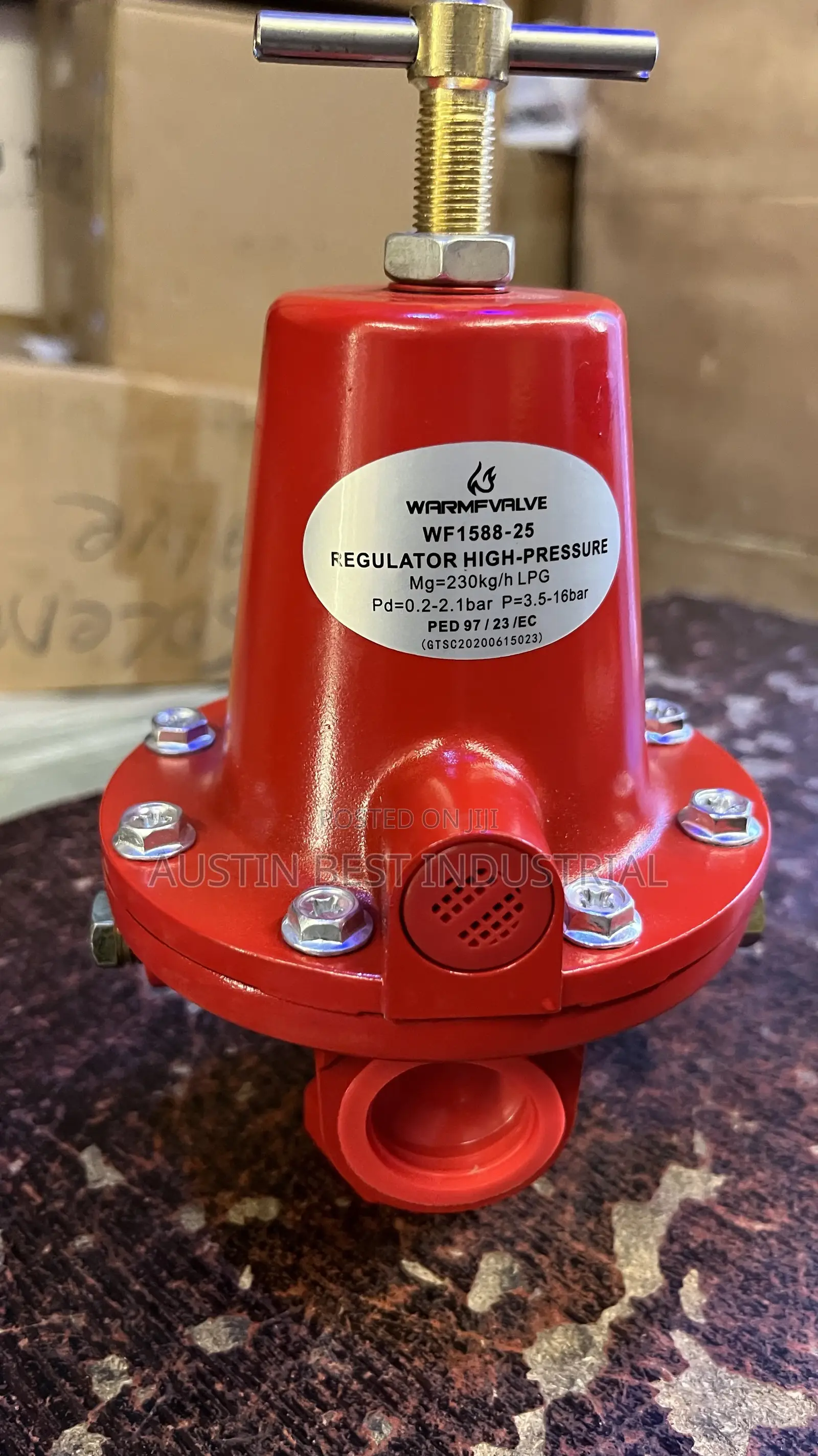 High-Pressure LPG Gas Regulator