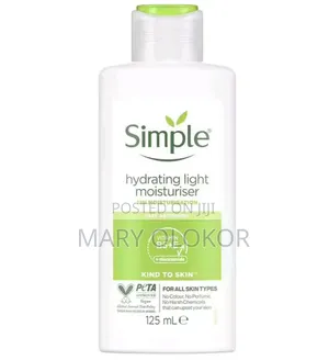 Simple Hydrating Light Moisturiser 125ml
