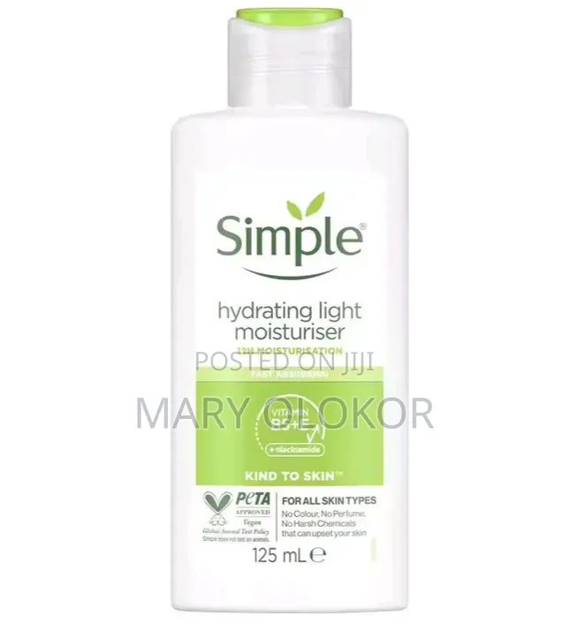 Simple Hydrating Light Moisturiser 125ml
