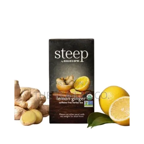 Steep Organic Lemon Ginger Tea