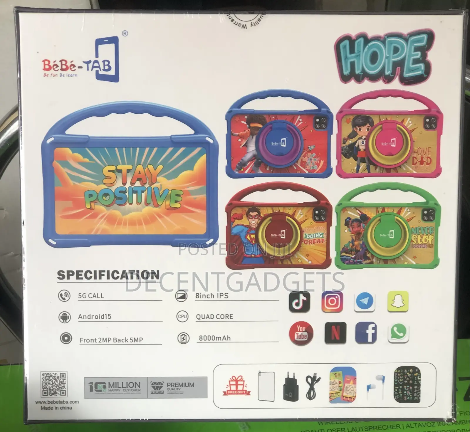 New Bebe Hope 256 GB