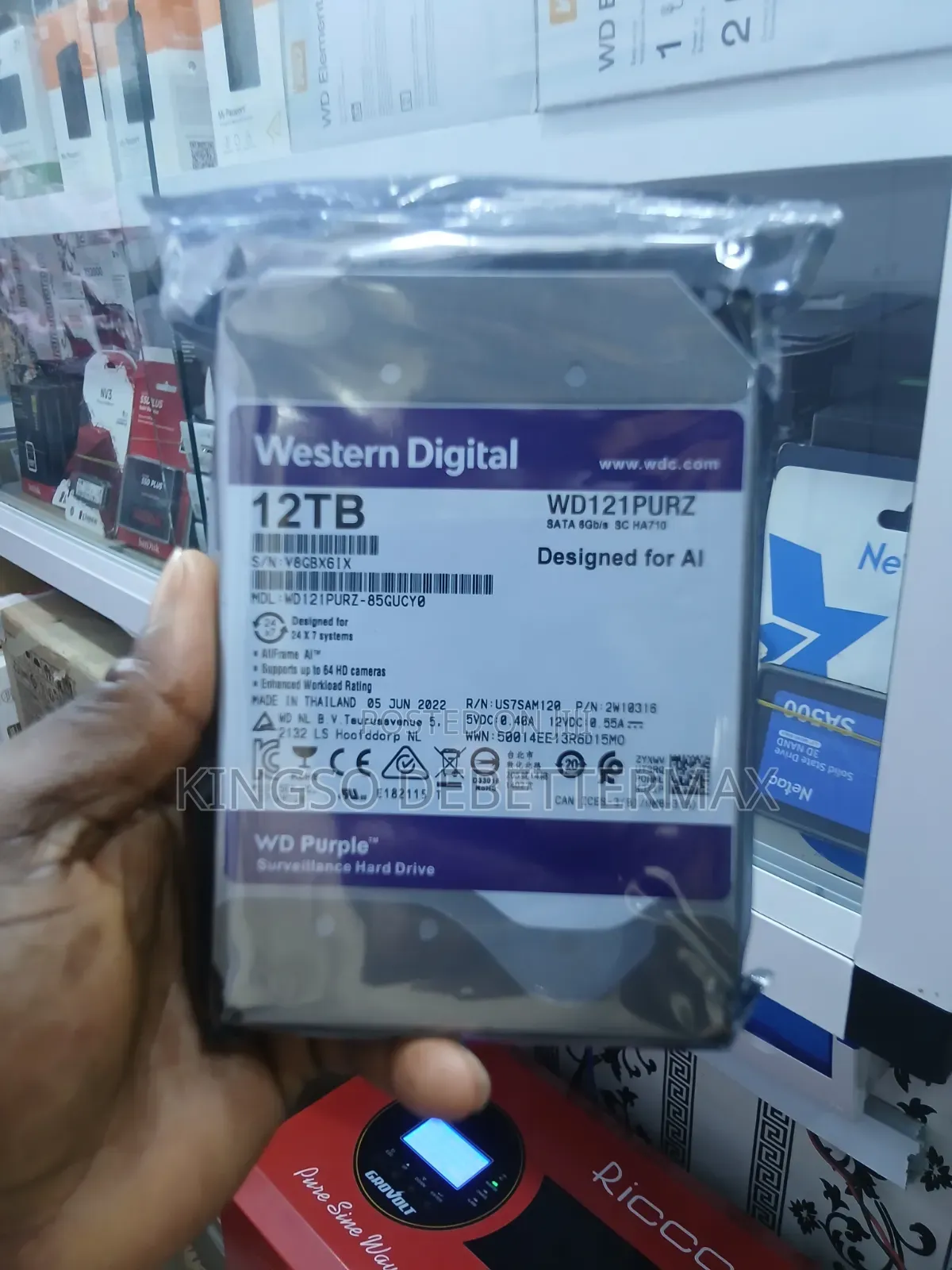 12TB Western Digital