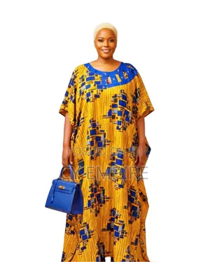 Ankara Bubu With Embellishments
