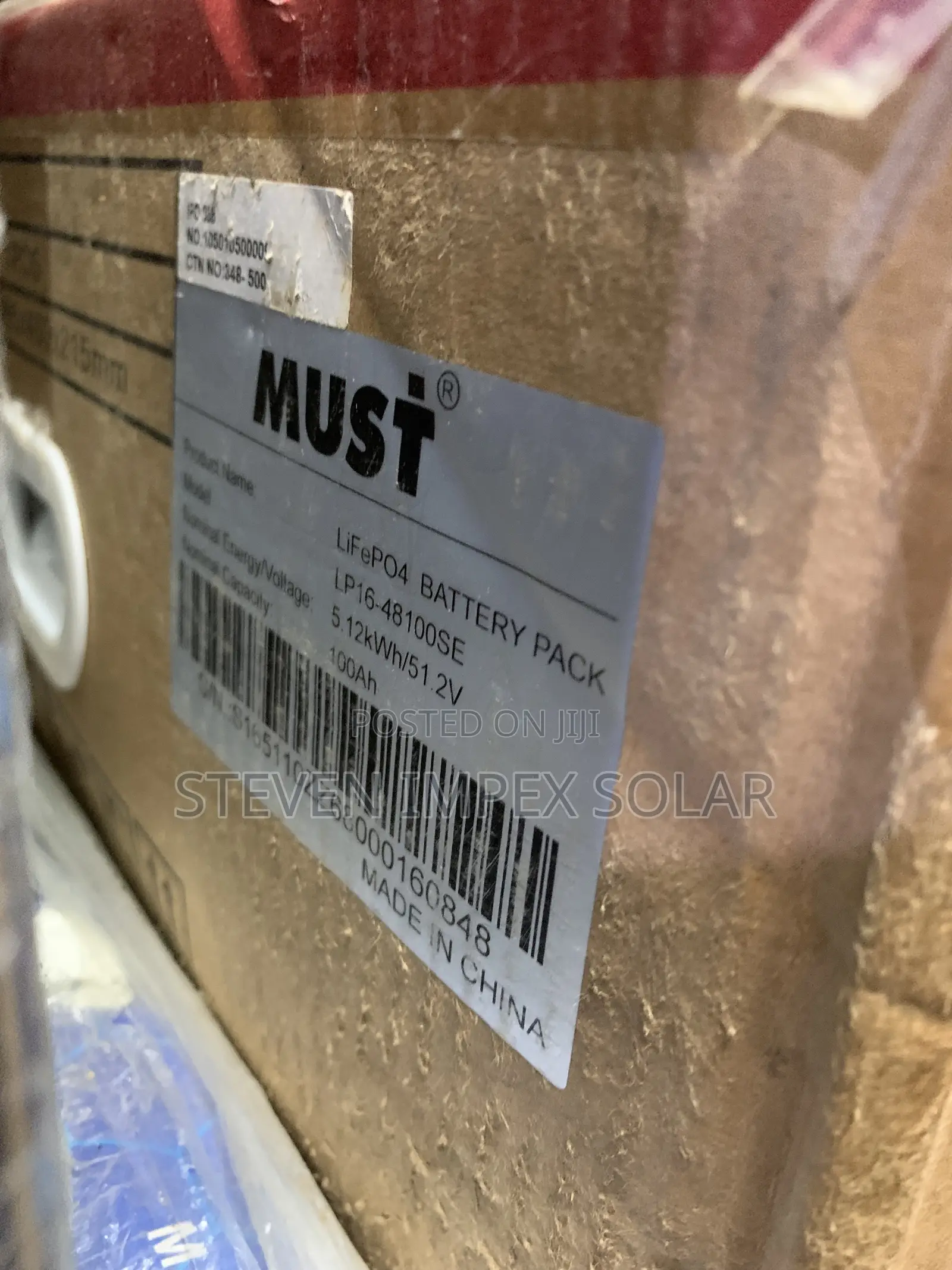 Must Icon Lithium Solar Battery 5kwh 48v