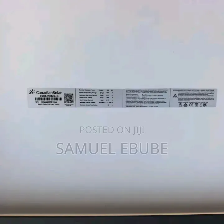 SAMSONIC Ventures (Solar Panel)