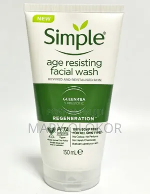 Simple Age Resisting Facial Wash