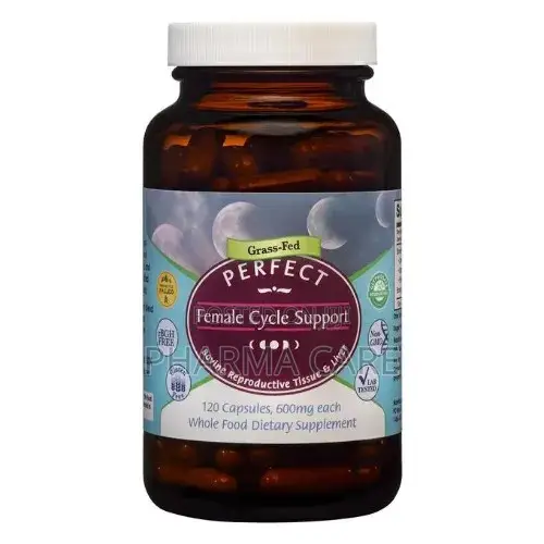 Perfect Female Cycle Support - 120caps - Support Ovaries, Fallopia