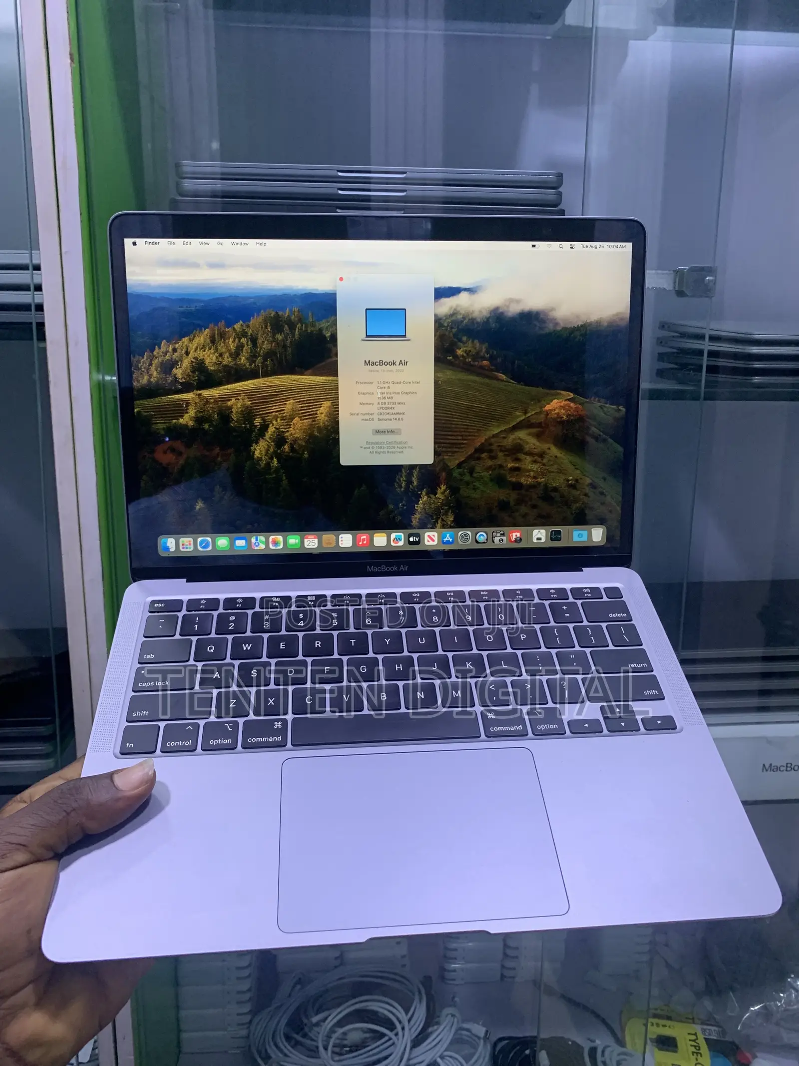 Laptop Apple MacBook Air 2020 8GB Intel Core i5 SSD 256GB