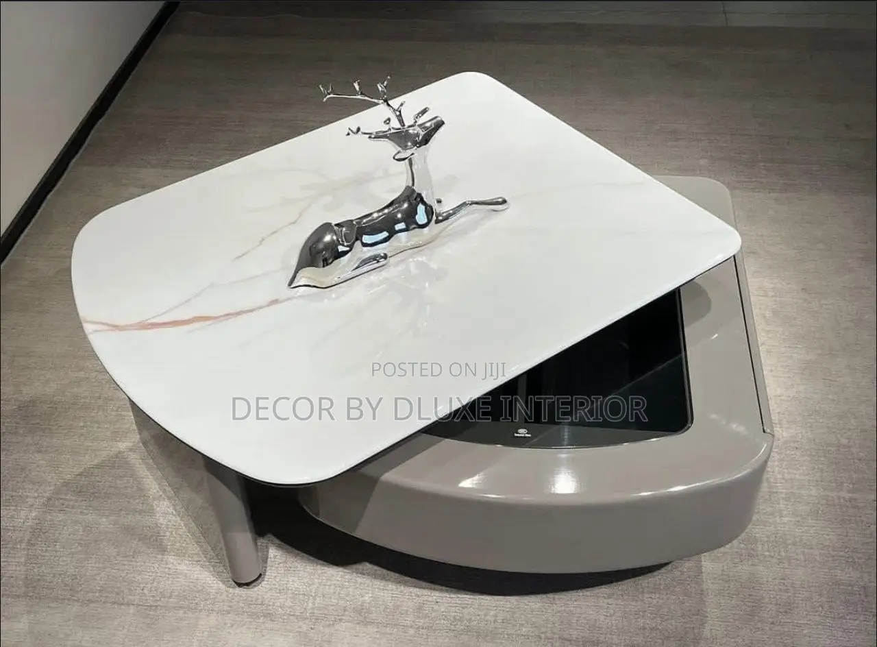 Luxury Rotatable Ceramic Coffee Table