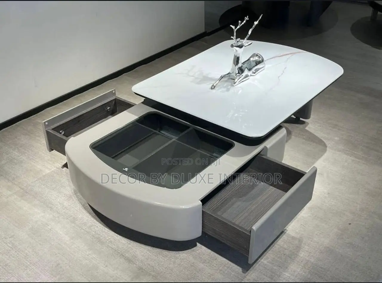 Luxury Rotatable Ceramic Coffee Table
