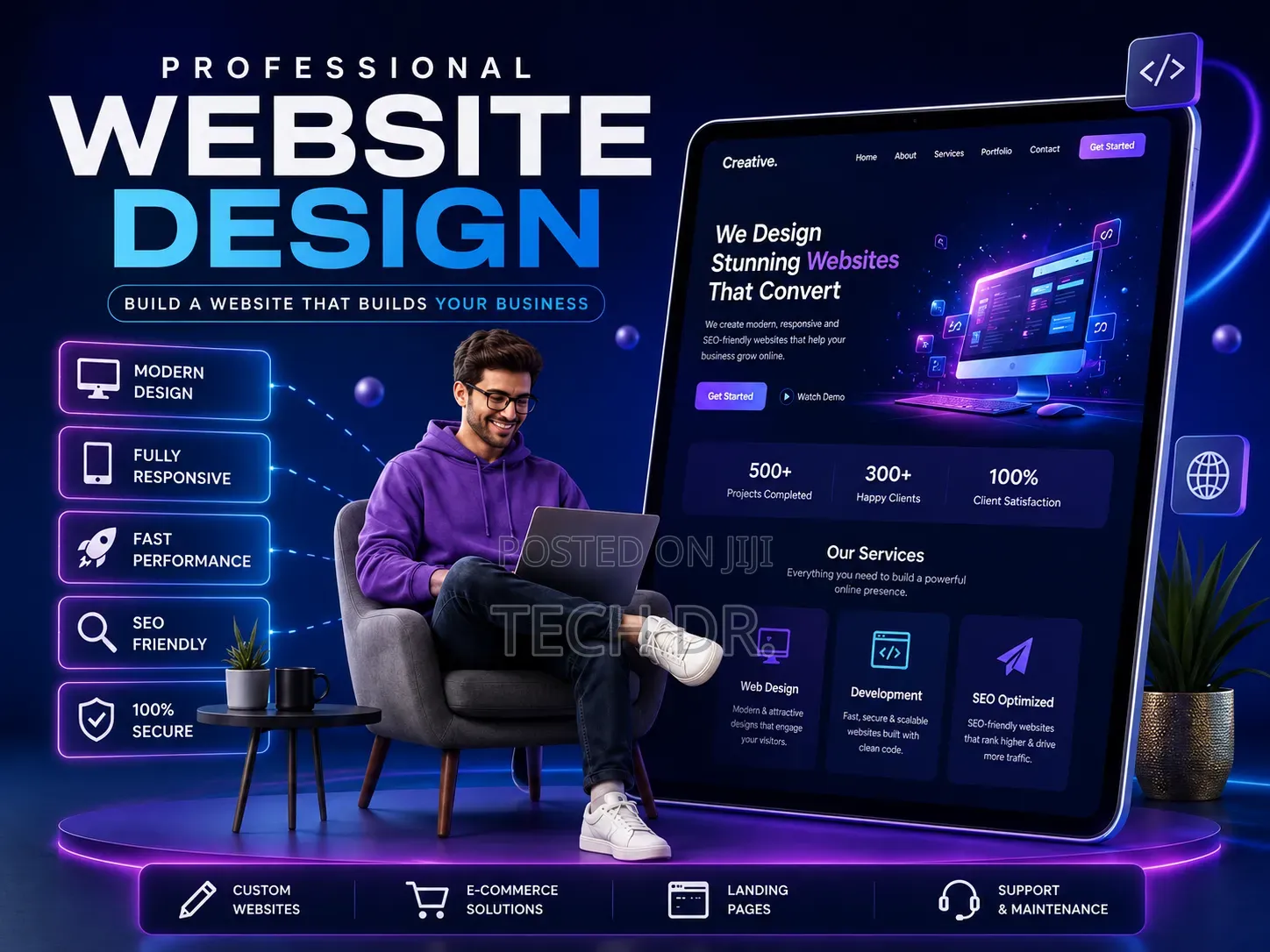 Professional Website Design and Development