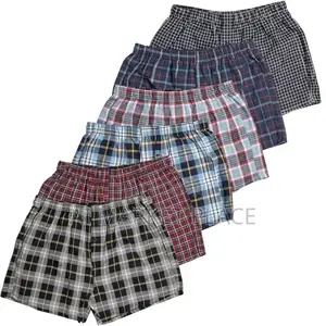 MASC 3-in-1 Men's Woven Boxer Shorts – Comfort Fit (Size XL)