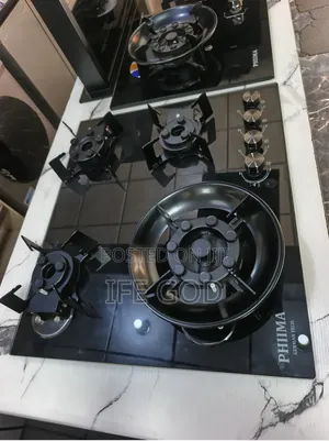 Original PHIIMA Inbuilt New Design Flips Up 4 Burners Gas Cooker HOB.