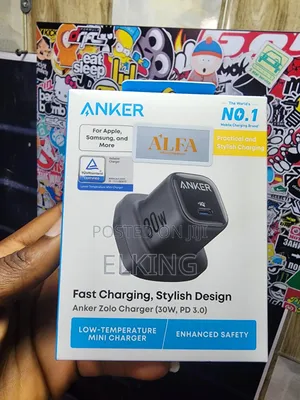 Anker 30w Charger for Samsung and iPhone