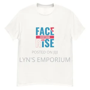 Classic Graphic T-Shirt  - FACE EVERYTHING AND RISE