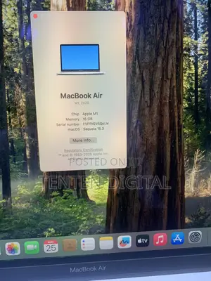 Laptop Apple MacBook Air 2020 M1 16GB Apple M1 SSD 256GB
