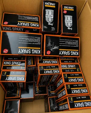 King Spaky Air Spray Gun W-71 - Professional Pneumatic Paint Sprayer