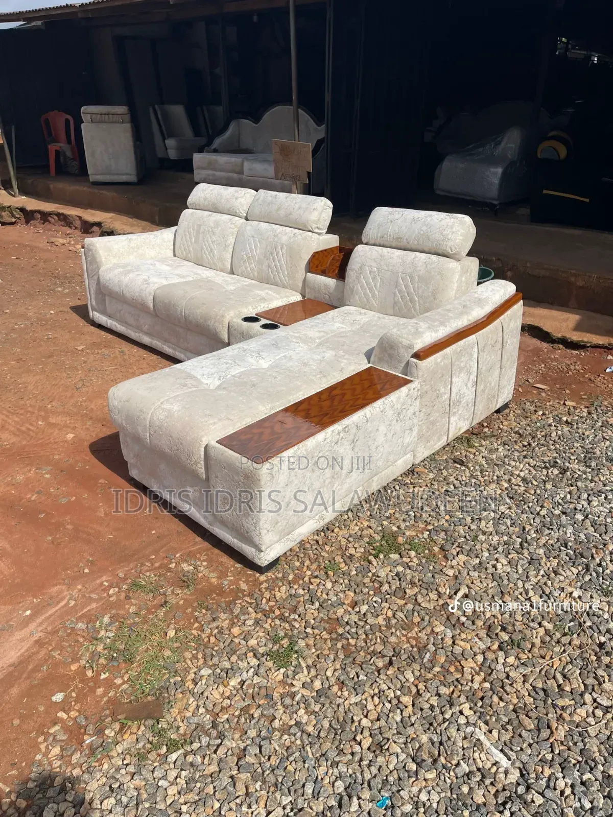Luxury L Shape Recliner Sofa Set