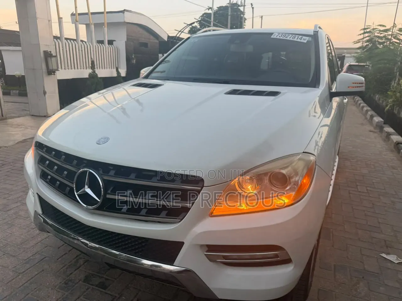 Mercedes-Benz M Class 2013 White