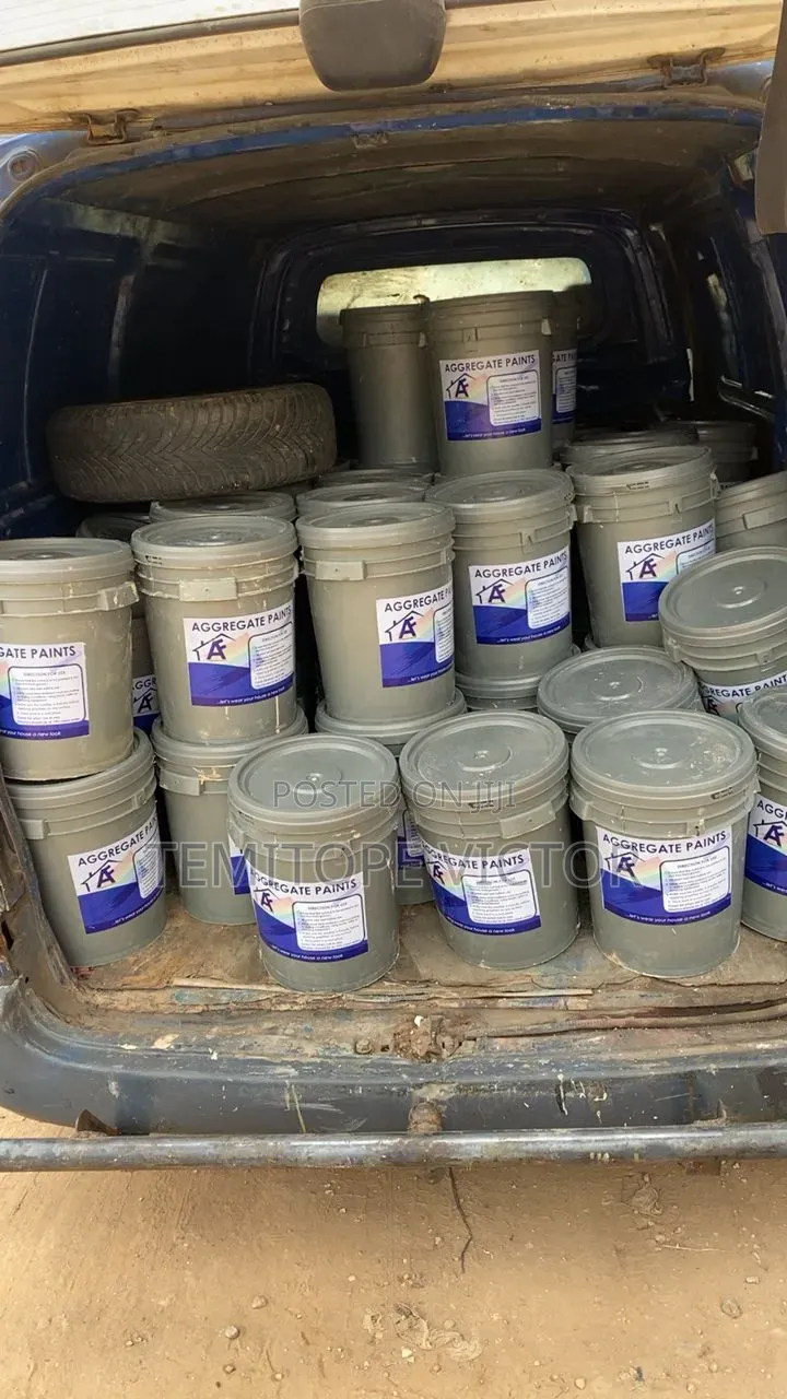 Aggregate Liquid Paints; Satin, Matte, Emulision Gloss
