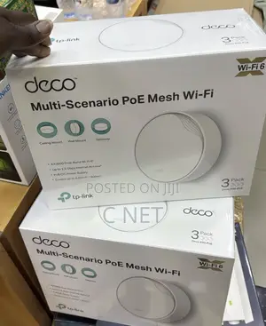 TP-Link Deco X50 3-Pack Wi-Fi 6 Mesh System,