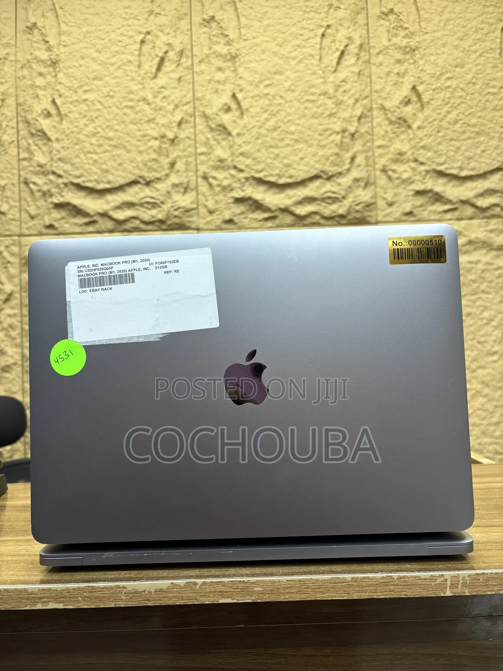Laptop Apple MacBook Pro 2020 M1 16GB Apple M1 SSD 512GB