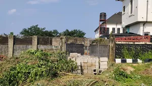 More Than Half Plot With Uncompleted 3 Bed Flat at Off Ijede Rd 20m