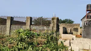 More Than Half Plot With Uncompleted 3 Bed Flat at Off Ijede Rd 20m