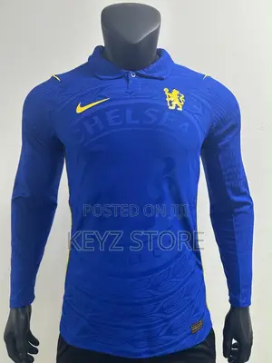 🔥 Chelsea Long Sleeve Retro & Player Version Available! 💙⚽