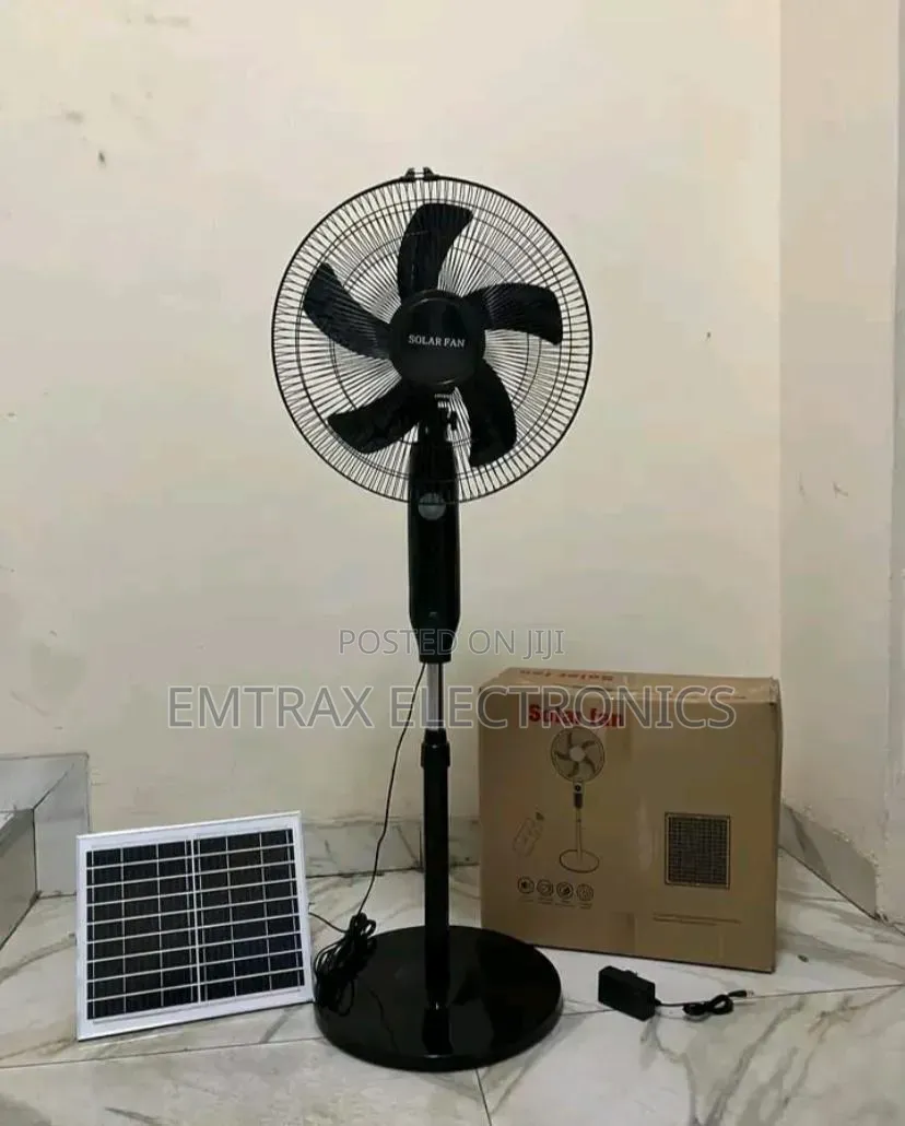 Solar Fan Rechargeable