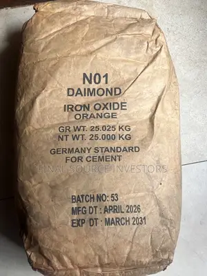 Diamond Orange Iron Oxide