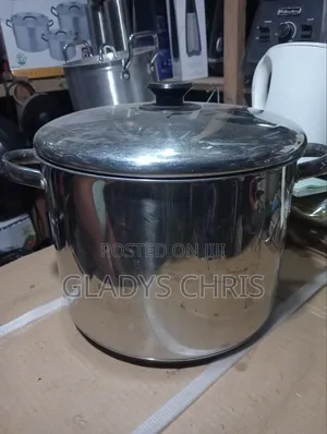 Induction Stainless Pot (9 Litre Germany Used )