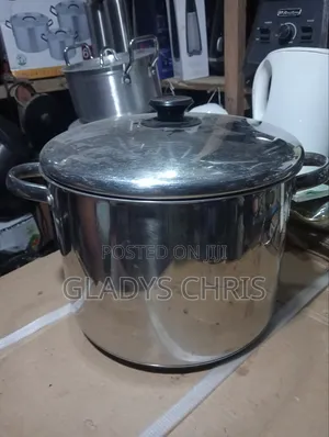 Induction Stainless Pot (9 Litre Germany Used )