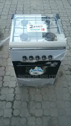 Scanfrost Standing 4 Gas Cooker With Oven and Griller