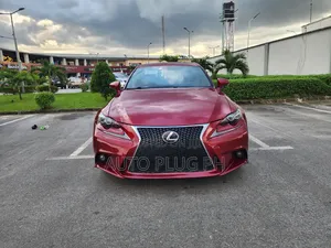 Lexus IS 2015 Red