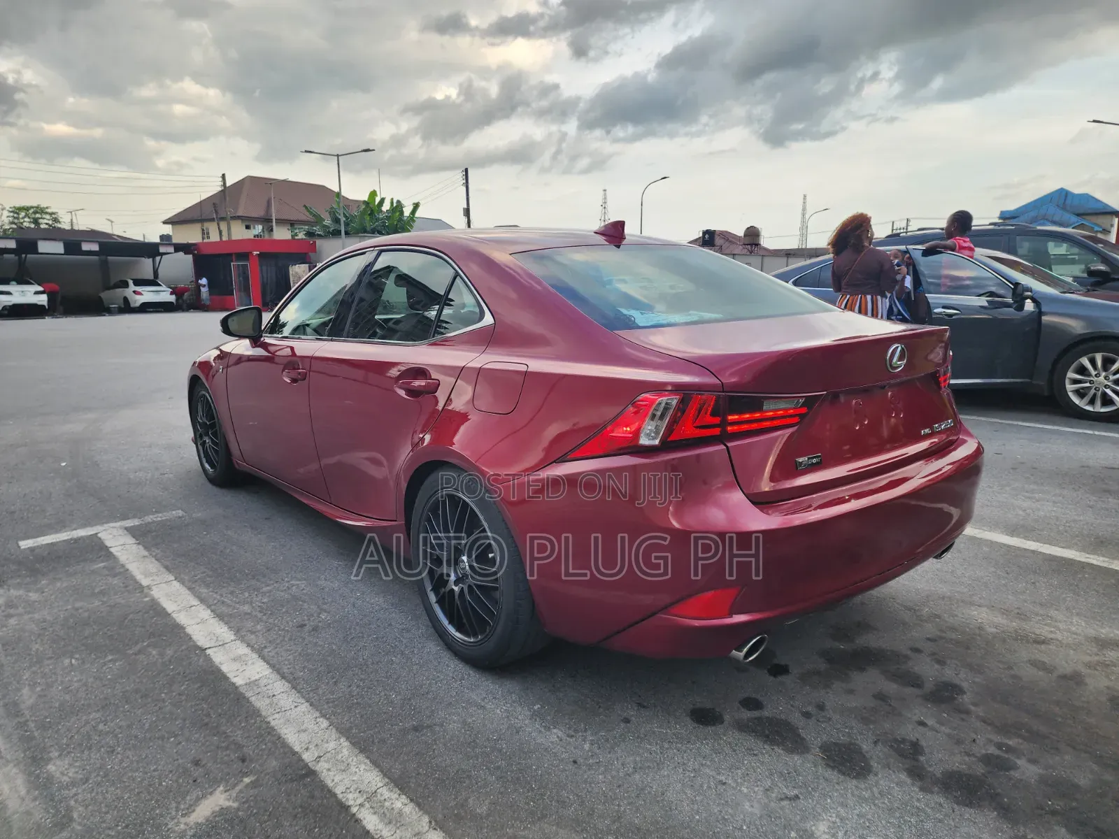 Lexus IS 2015 Red