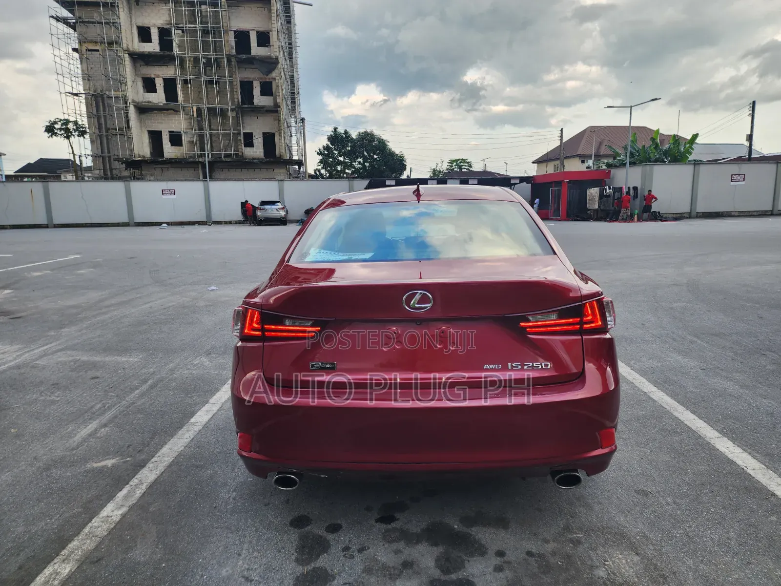 Lexus IS 2015 Red