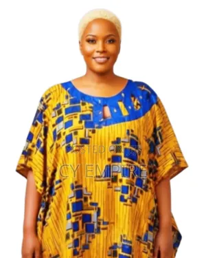 Ankara Bubu With Embellishments