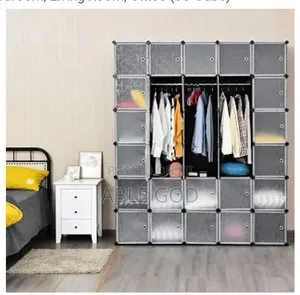 High Quality 4 Pertition Wardrobe