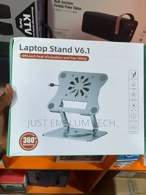 V6.1 360 Rotation Laptop Stand With Fan