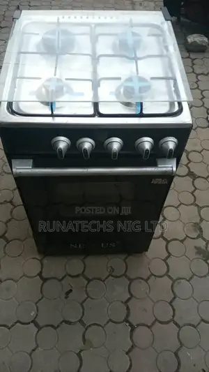 Nexus 50x50 Gas Cooker 4 Burner With Large Oven Griller Uk Used