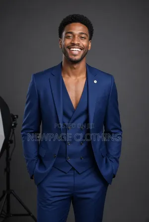 Why Buy 3 Outfits When One Blue Suit Does It All?